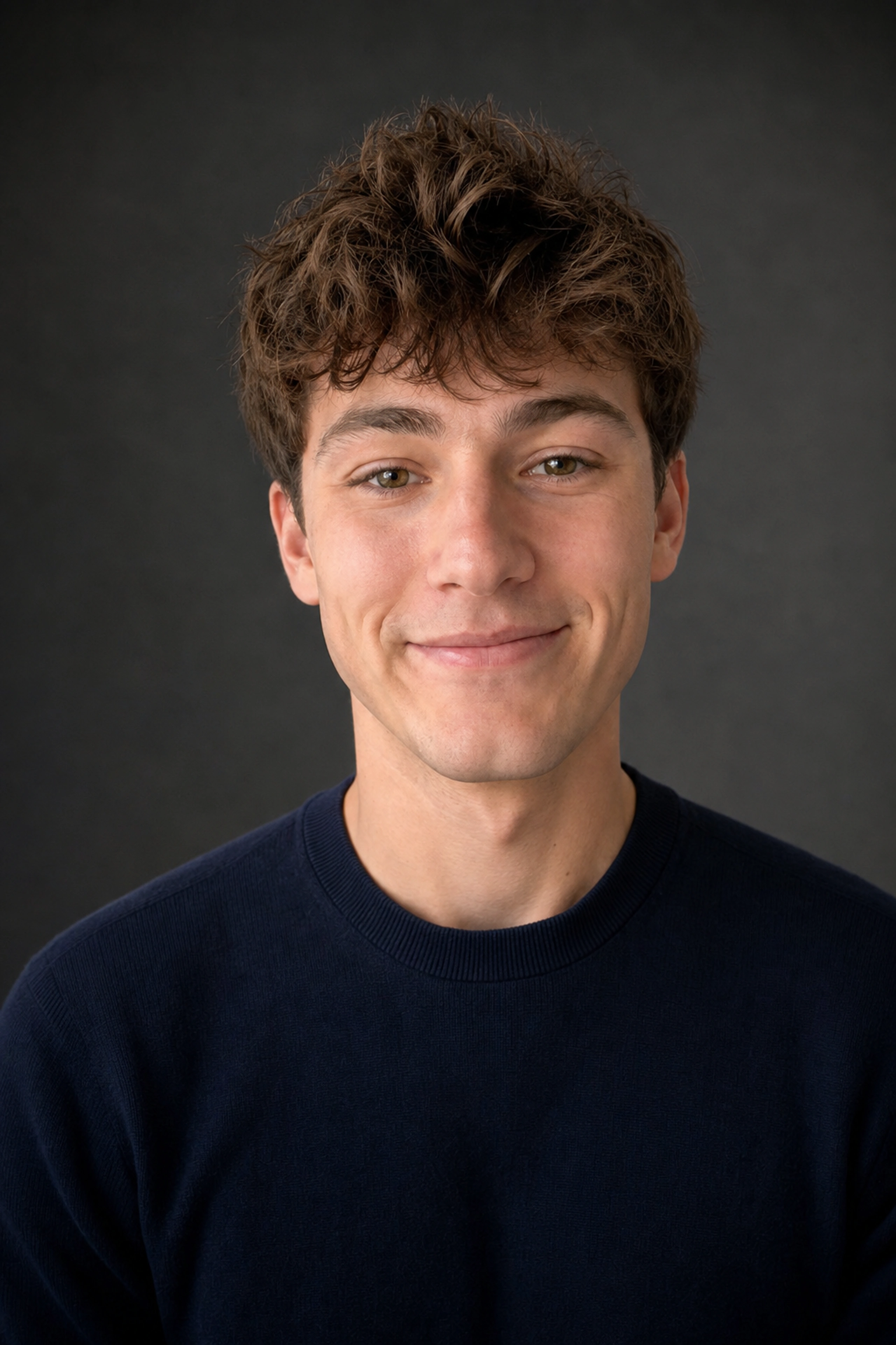 Troy's finished PhotoPort studio portrait